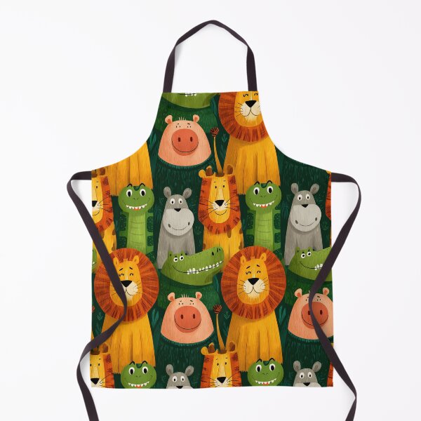 Item preview, Friendly Jungle Crew Painted Animal Portraits designed and sold by Piotrek0001.
