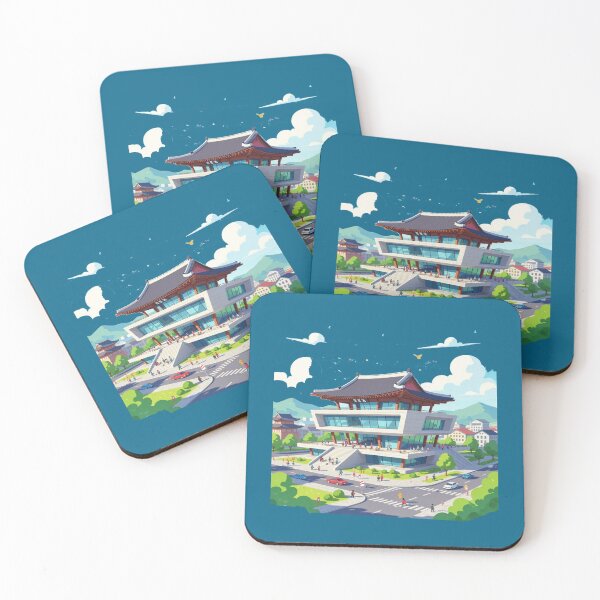 Item preview, Gyeongju APEC Building – 3D Funny Sketch ,  designed and sold by PaintMeWorld.