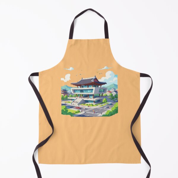Item preview, Gyeongju APEC Building – 3D Funny Sketch , designed and sold by PaintMeWorld.