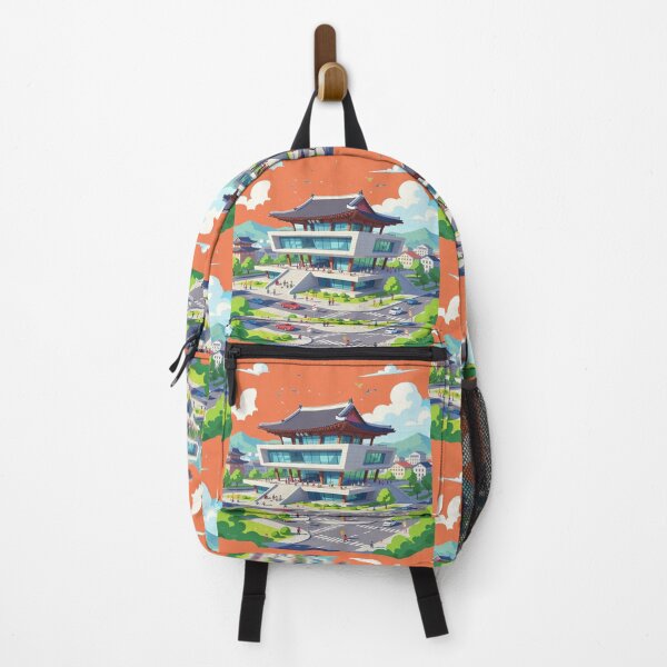 Item preview, Gyeongju APEC Building – 3D Funny Sketch , designed and sold by PaintMeWorld.