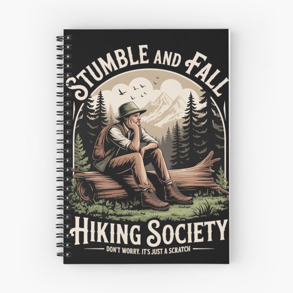Item preview, Stumble And Fall Hiking Society Don't Worry  5  designed and sold by KonstanKoraner.