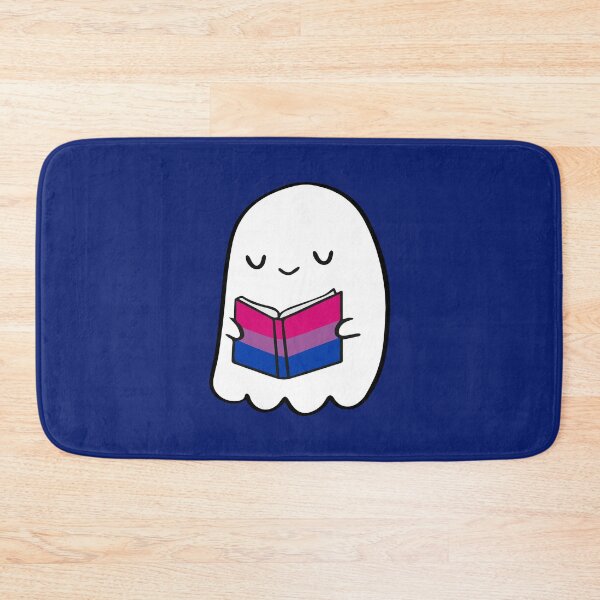 Item preview, Reading Gay Stuff: Bisexual Ghost Kawaii Pride designed and sold by Cannaxes Studio.