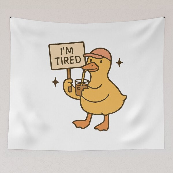 Item preview, I'm Tired Duck designed and sold by stephenflashart.