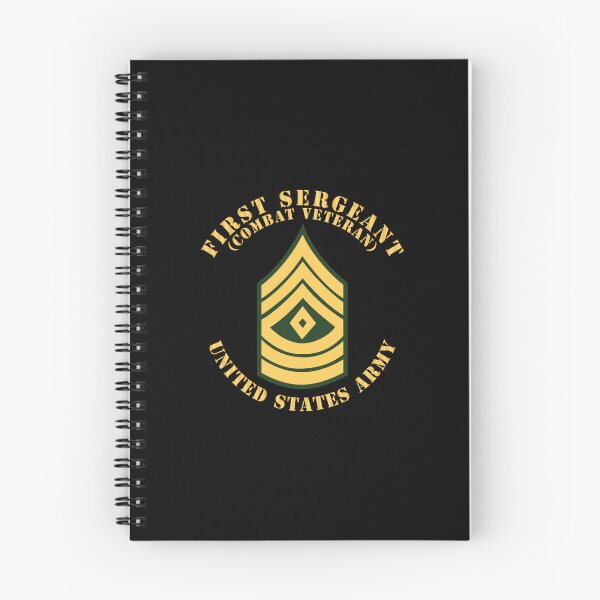Item preview, Army - First Sergeant - 1SG - Combat Veteran - Flat X 300 designed and sold by Military Insignia Products.