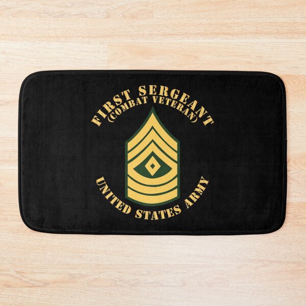 Item preview, Army - First Sergeant - 1SG - Combat Veteran - Flat X 300 designed and sold by Military Insignia Products.