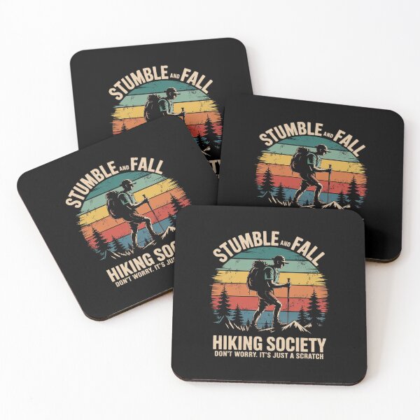 Item preview, Stumble And Fall Hiking Society Don't Worry 17  designed and sold by KonstanKoraner.