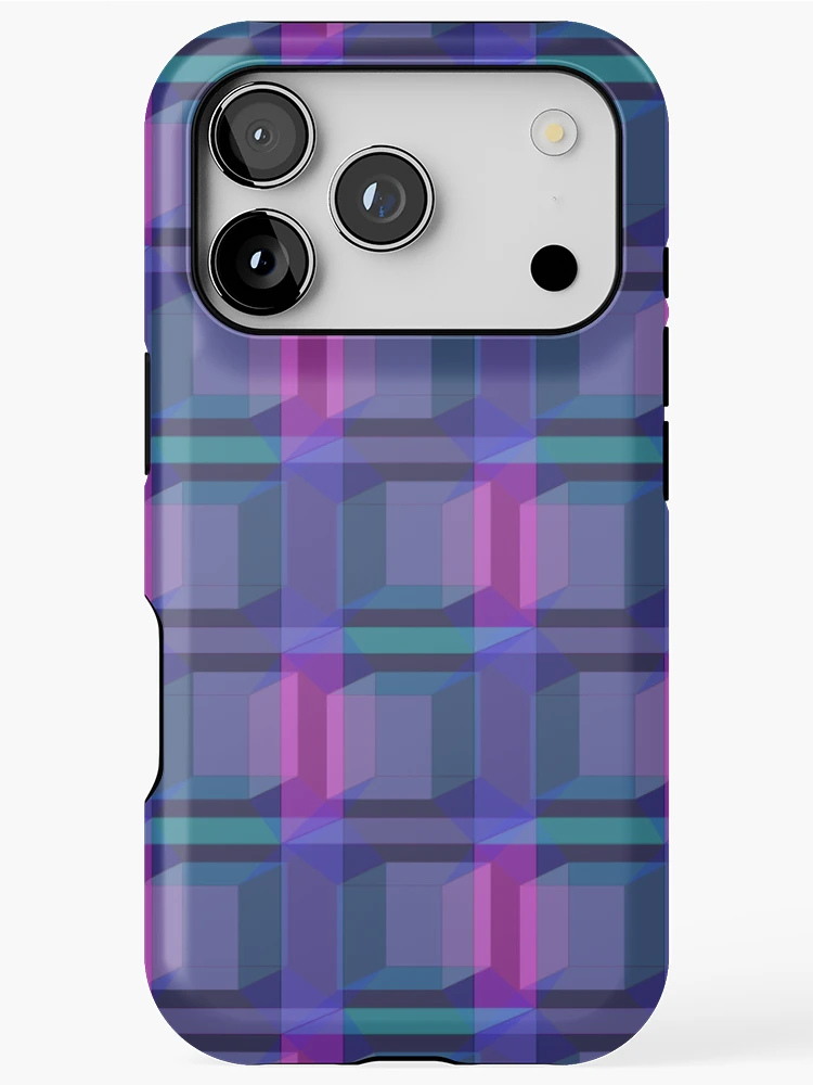 Thumbnail 1 of 4, iPhone Case, Hypercube Pattern designed and sold by PropRocket.