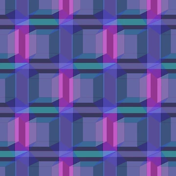 Artwork thumbnail, Hypercube Pattern by PropRocket
