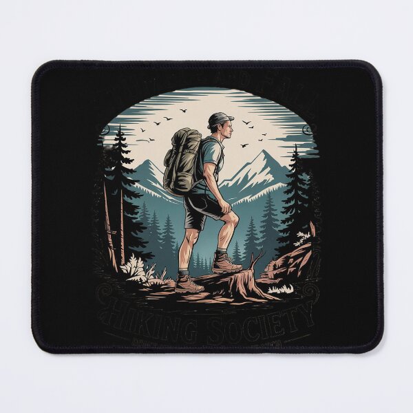 Item preview, Stumble And Fall Hiking Society Don't Worry designed and sold by KonstanKoraner.