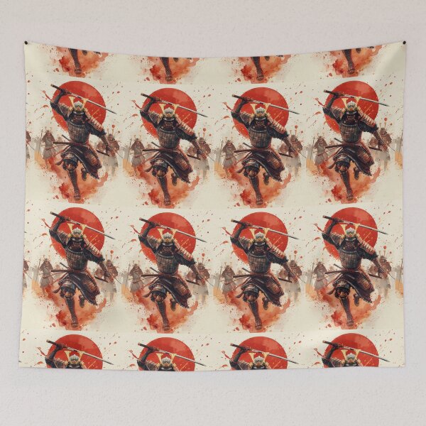 Item preview, Epic Samurai Battle – Japanese War Scene | Japanese samurai  | Creative Moves designed and sold by Checkmate55.