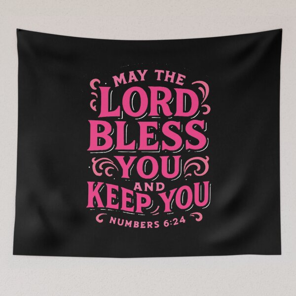 Item preview, Numbers 6:24 May The LORD Bless You And Keep You designed and sold by plushism.