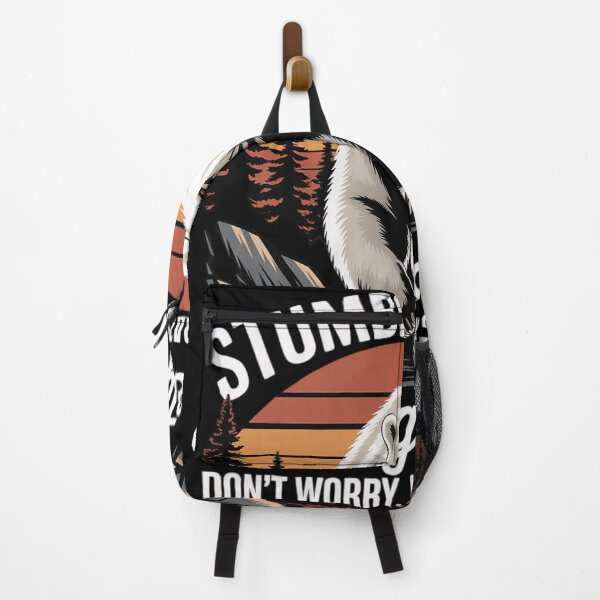 Item preview, stumble and fall hiking society hiker saying hiking 4 designed and sold by KonstanKoraner.