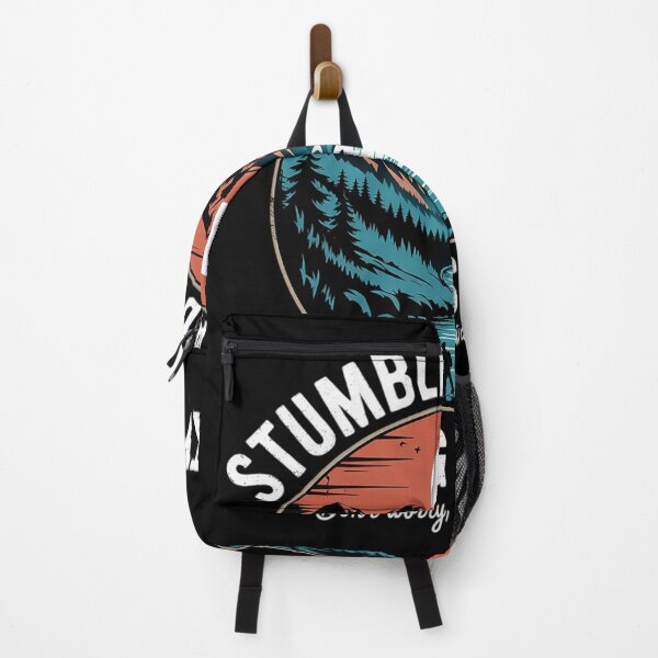 Item preview, stumble and fall hiking society hiker saying hiking 6 designed and sold by KonstanKoraner.