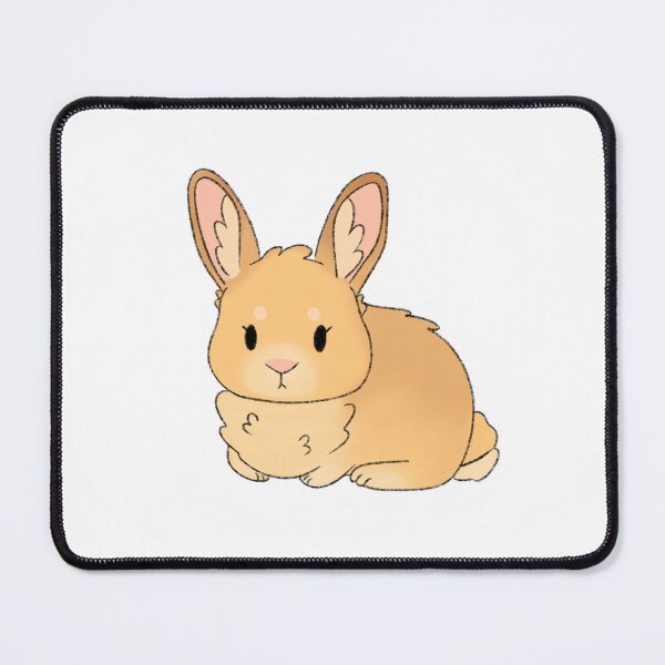 Item preview, Orange Rabbit Kawaii Illustration designed and sold by casserolepets.