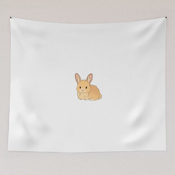 Item preview, Orange Rabbit Kawaii Illustration designed and sold by casserolepets.