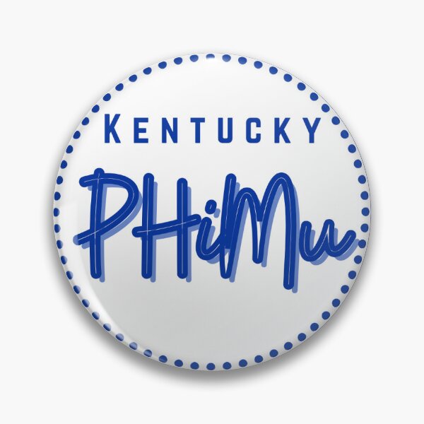 Item preview, Kentucky Sorority Football Gameday Pin Button  designed and sold by Kickoff Buttons.