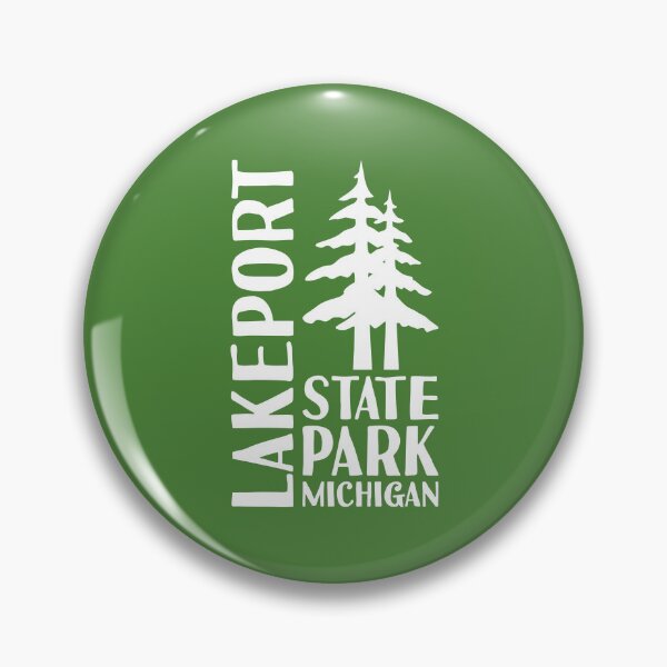 Item preview, Lakeport State Park Michigan Pines W designed and sold by bivenart.