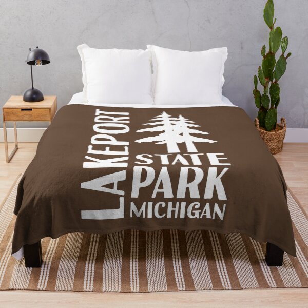 Item preview, Lakeport State Park Michigan Pines W designed and sold by bivenart.