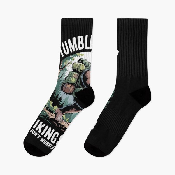 Item preview, stumble and fall hiking society hiker saying hiking 17  designed and sold by KonstanKoraner.