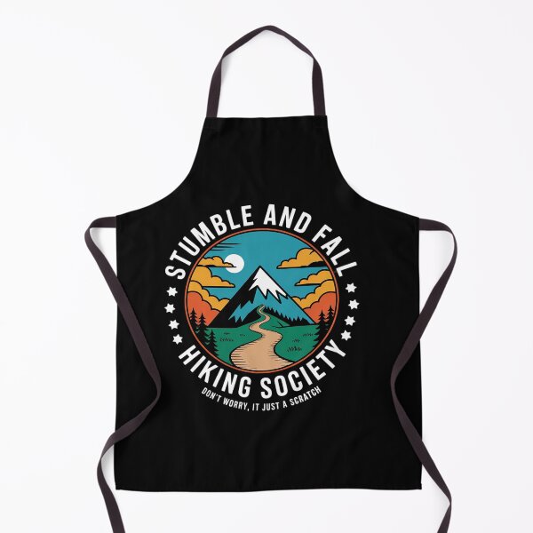 Item preview, stumble and fall hiking society hiker saying hiking1  designed and sold by KonstanKoraner.