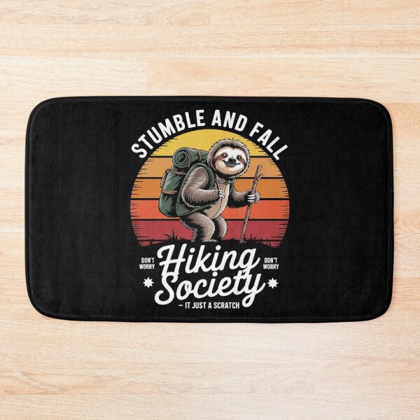 Item preview, stumble and fall hiking society hiker Sloth hiking 1  designed and sold by KonstanKoraner.
