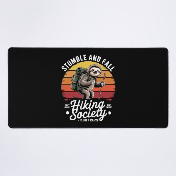 Item preview, stumble and fall hiking society hiker Sloth hiking 1  designed and sold by KonstanKoraner.