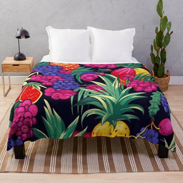 Item preview, Tropical Fruit Explosion in Bold Pop Art Style designed and sold by GamerGearTees.