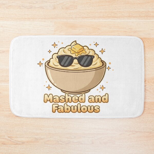 Item preview, Mashed and Fabulous Shirt | Cute Thanksgiving Potato Design (2025) designed and sold by TheNerdsHub.