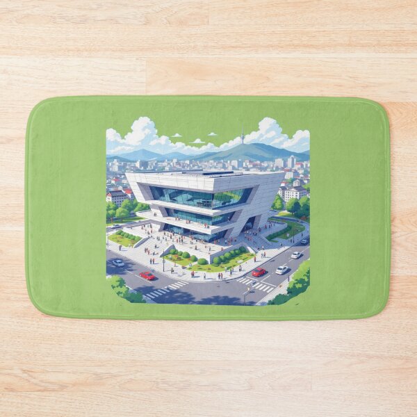 Item preview, Gyeongju APEC Building – 3D Funny Sketch ,  designed and sold by PaintMeWorld.