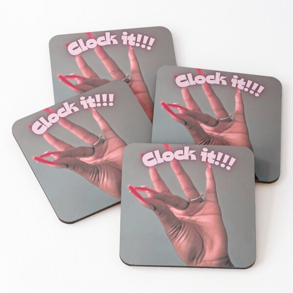 Item preview, Clock It! Bold & Confident Energy Statement Tee designed and sold by YAYARA.
