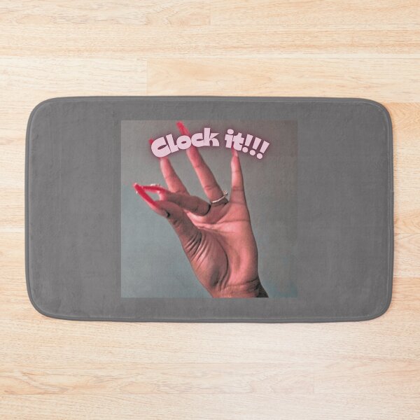 Item preview, Clock It! Bold & Confident Energy Statement Tee designed and sold by YAYARA.