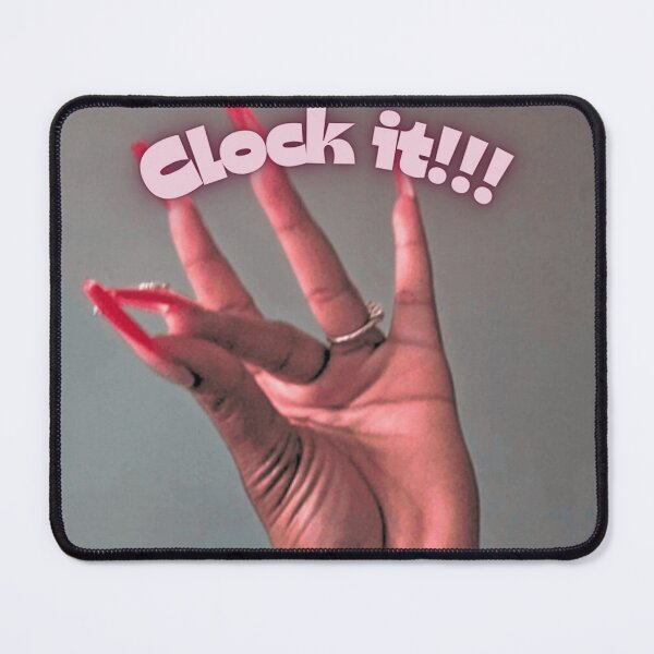 Item preview, Clock It! Bold & Confident Energy Statement Tee designed and sold by YAYARA.