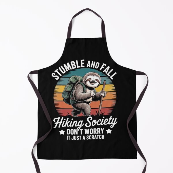Item preview, stumble and fall hiking society hiker Sloth hiking 3 designed and sold by KonstanKoraner.