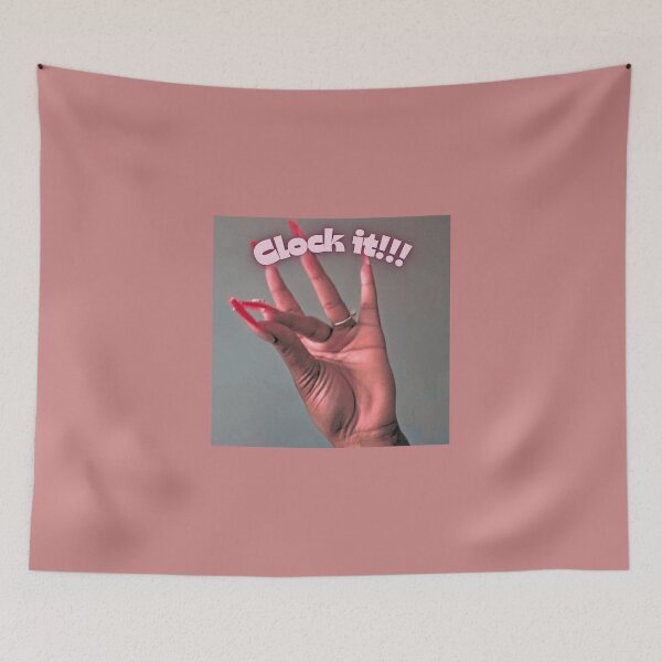 Item preview, Clock It! Bold & Confident Energy Statement Tee designed and sold by YAYARA.
