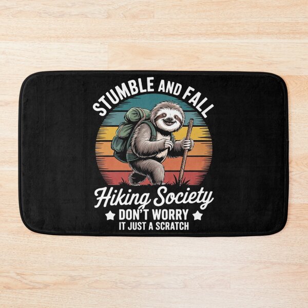 Item preview, stumble and fall hiking society hiker Sloth hiking 3  designed and sold by KonstanKoraner.