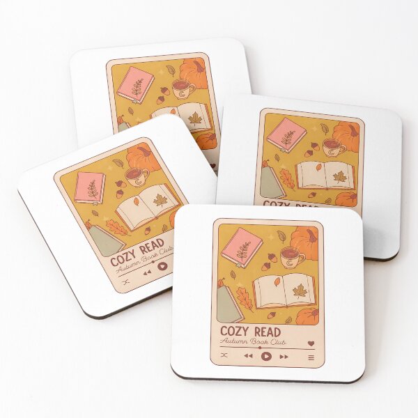 Item preview, Cozy Read Autumn Book Club designed and sold by stephenflashart.