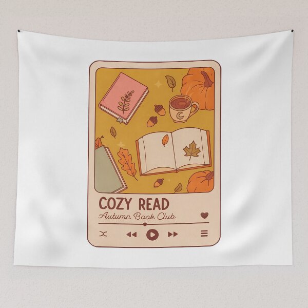 Item preview, Cozy Read Autumn Book Club designed and sold by stephenflashart.