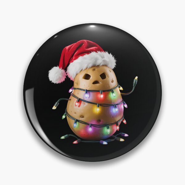 Item preview, Funny Potato Santa hat Christmas Lights Xmas Men Women designed and sold by clothesy7.