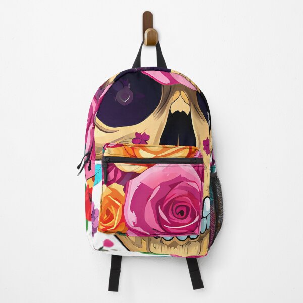 Item preview, Strong Beautiful Fearless Floral Skull Design designed and sold by DrawDrip.