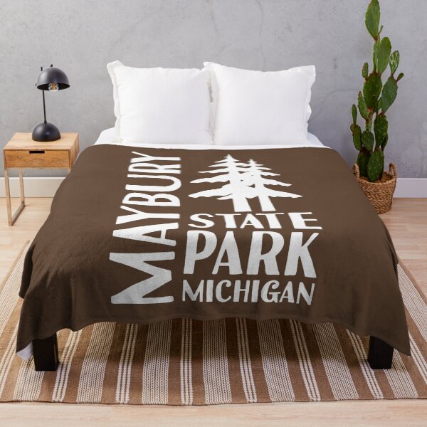 Item preview, Maybury State Park Michigan Pines W designed and sold by bivenart.