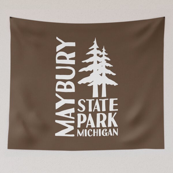 Item preview, Maybury State Park Michigan Pines W designed and sold by bivenart.