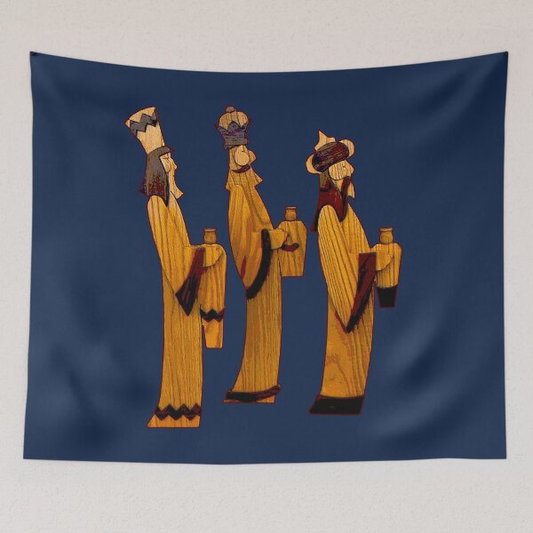 Item preview, Three Kings in Profile – Wooden Nativity Magi Art designed and sold by SoLunAgua ..
