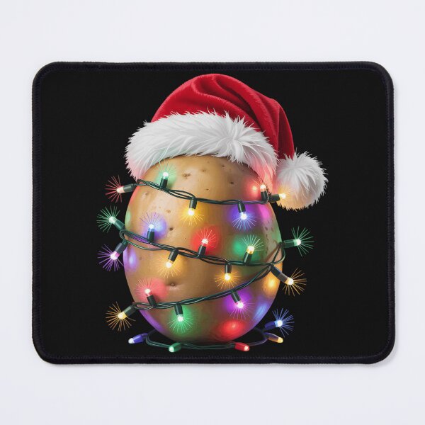 Item preview, Potato Xmas Lights Santa Hat Christmas Vegetables Women Men  designed and sold by clothesy7.