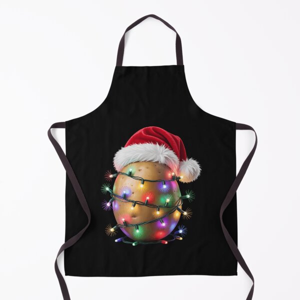Item preview, Potato Xmas Lights Santa Hat Christmas Vegetables Women Men designed and sold by clothesy7.
