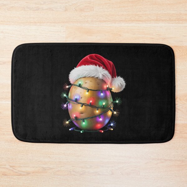 Item preview, Potato Xmas Lights Santa Hat Christmas Vegetables Women Men  designed and sold by clothesy7.