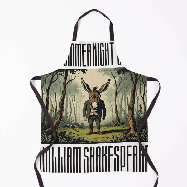 Item preview, 'A midsummer night's dream' by William Shakespeare. Puck, Oberon, Titania designed and sold by Filologica.