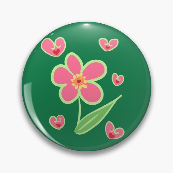 Item preview, Cute Flower with Hearts designed and sold by HugSomeNettles.