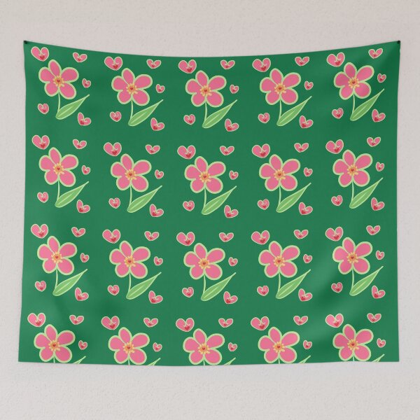 Item preview, Cute Flower with Hearts designed and sold by HugSomeNettles.