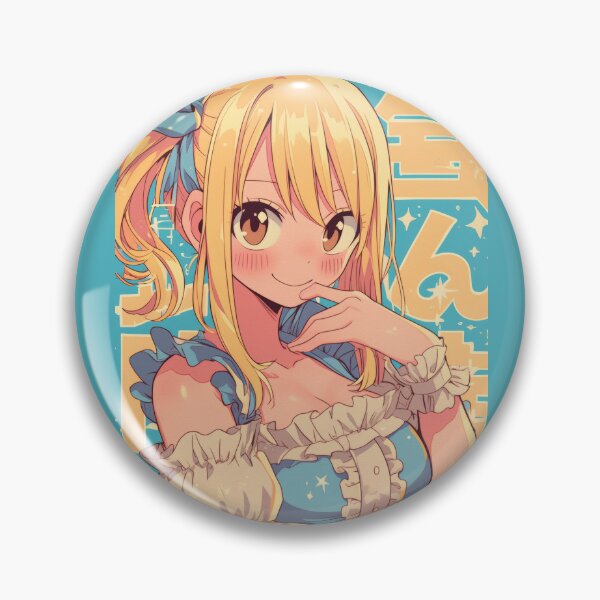 Item preview, Lucy Heartfilia Cute Poster  designed and sold by AnimeArsenalPrints.