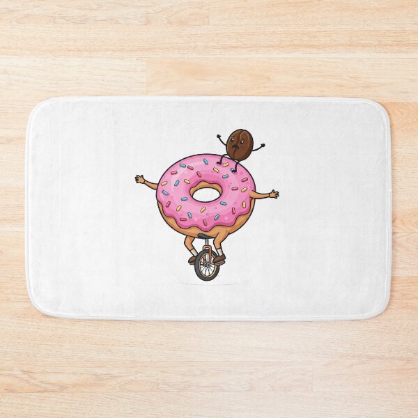 Item preview, Donut Unicycle Sprinkles Funny Cute Cartoon Food designed and sold by TeeARTHY.